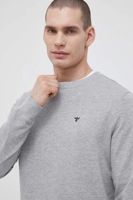 Zdjęcie produktu Hummel bluza męska kolor szary melanżowa