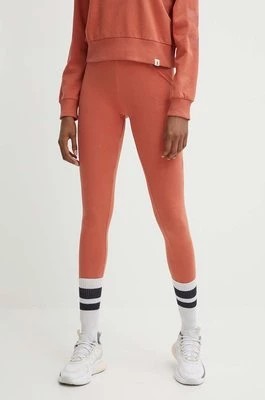 Zdjęcie produktu Hummel legginsy hmlLEGACY WOMAN HIGH WAIST TIGHTS damskie kolor pomarańczowy z nadrukiem 212562