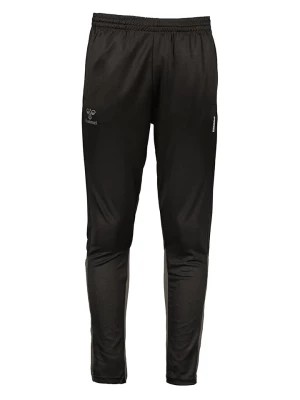 Zdjęcie produktu Hummel Spodnie dresowe "Ongrid" w kolorze czarno-szarym rozmiar: XL