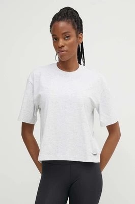 Zdjęcie produktu Hummel t-shirt Ultra Boxy damski kolor szary