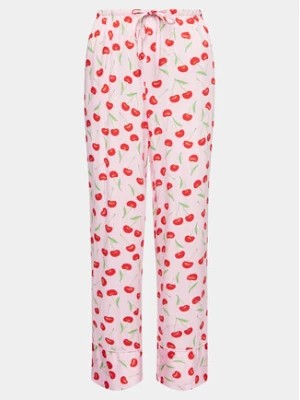 Zdjęcie produktu Hunkemöller Spodnie piżamowe 205067 Różowy Relaxed Fit