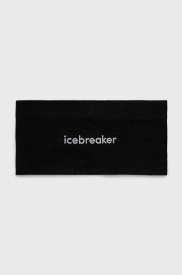 Zdjęcie produktu Icebreaker opaska na głowę Mer 200 Oasis Headband kolor czarny IB0A56SG0011