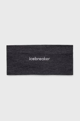 Zdjęcie produktu Icebreaker opaska na głowę Oasis kolor szary