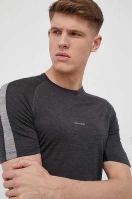 Zdjęcie produktu Icebreaker t-shirt funkcyjny 125 ZoneKnit kolor czarny