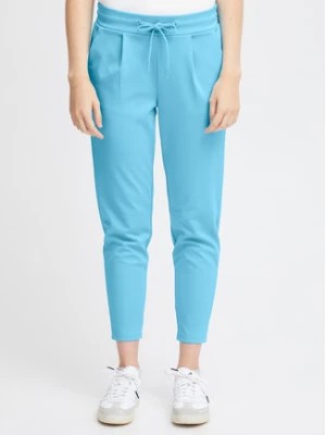 Zdjęcie produktu ICHI Spodnie materiałowe 20104757 Niebieski Slim Fit