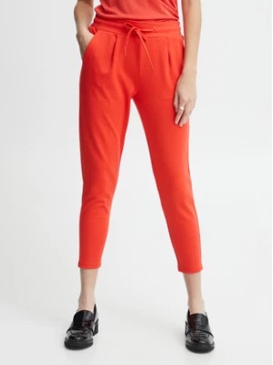 Zdjęcie produktu ICHI Spodnie materiałowe 20104757 Pomarańczowy Slim Fit