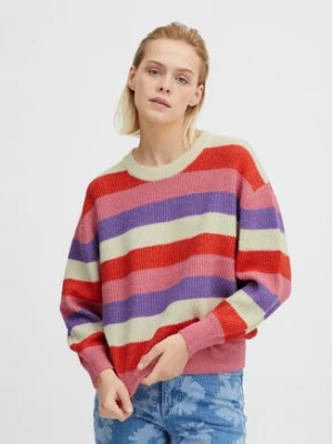 Zdjęcie produktu ICHI Sweter 20117930 Kolorowy Regular Fit