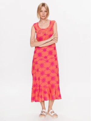 Zdjęcie produktu Iconique Sukienka letnia IC23 108 Pomarańczowy Regular Fit
