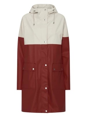 Zdjęcie produktu Ilse Jacobsen Płaszcz przeciwdeszczowy w kolorze bordowo-białym rozmiar: 38