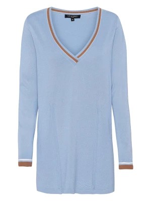 Zdjęcie produktu Ilse Jacobsen Sweter "Gwen" w kolorze błękitno-jasnobrązowym rozmiar: XS