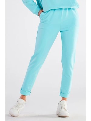 Zdjęcie produktu INFINITE YOU Spodnie w kolorze niebieskim rozmiar: L/XL