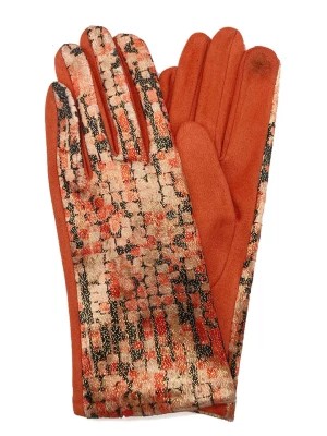 Zdjęcie produktu INKA BRAND Rękawiczki w kolorze pomarańczowym rozmiar: onesize