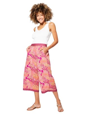 Zdjęcie produktu Ipanima Spodnie w kolorze pomarańczowo-różowym rozmiar: 38/40