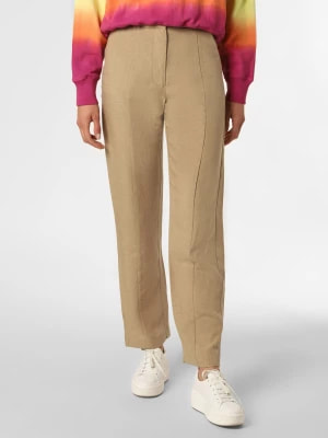 Zdjęcie produktu IPURI Spodnie z dodatkiem lnu Kobiety len beżowy jednolity,