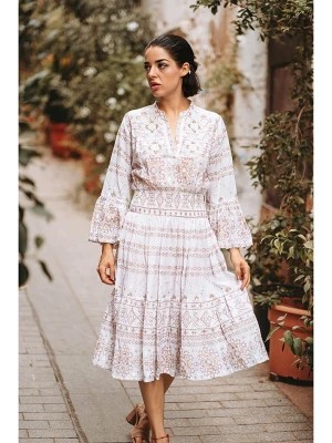 Zdjęcie produktu Isla Bonita by SIGRIS Sukienka w kolorze białym rozmiar: S