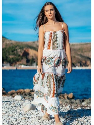 Zdjęcie produktu Isla Bonita by SIGRIS Sukienka w kolorze białym ze wzorem rozmiar: XL