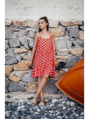 Zdjęcie produktu Isla Bonita by SIGRIS Sukienka w kolorze czerwono-białym ze wzorem rozmiar: M