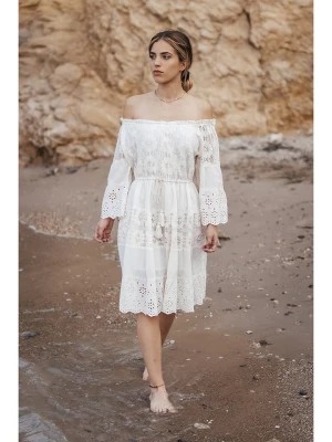Zdjęcie produktu Isla Bonita by SIGRIS Sukienka w kolorze kremowym rozmiar: M