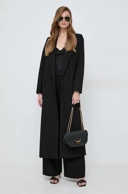 Zdjęcie produktu Ivy Oak płaszcz damski kolor czarny przejściowy dwurzędowy IO1123F9049