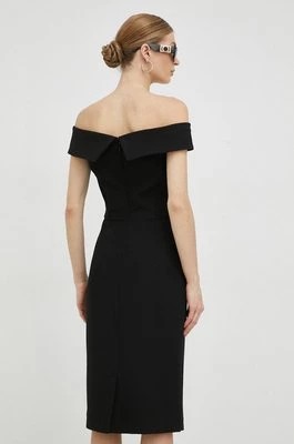 Zdjęcie produktu Ivy Oak sukienka kolor czarny mini dopasowana IO1100X7089