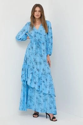 Zdjęcie produktu Ivy Oak sukienka kolor niebieski maxi rozkloszowana