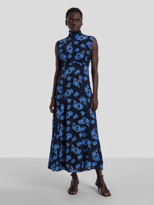 Zdjęcie produktu IVY & OAK Sukienka "Maribella" w kolorze czarno-niebieskim rozmiar: 34