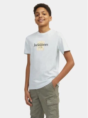 Zdjęcie produktu Jack&Jones Junior T-Shirt Lafayette 12253973 Błękitny Standard Fit