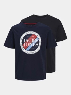 Zdjęcie produktu Jack&Jones Komplet 2 t-shirtów Loyd & Loof 12256960 Czarny Standard Fit