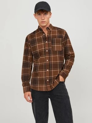 Zdjęcie produktu Jack & Jones Koszula - Comfort fit - w kolorze brązowym rozmiar: M