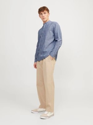 Zdjęcie produktu Jack & Jones Koszula - Comfort fit - w kolorze niebiesko-szarym rozmiar: XXL