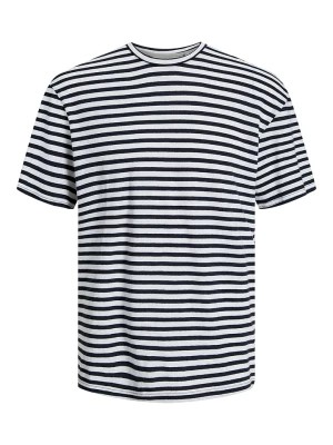 Zdjęcie produktu Jack & Jones Koszulka w kolorze biało-czarnym rozmiar: M