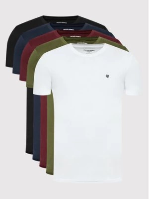 Zdjęcie produktu Jack&Jones PREMIUM Komplet 5 t-shirtów Brody 12190468 Kolorowy Regular Fit