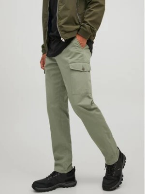 Zdjęcie produktu Jack&Jones Spodnie materiałowe Ollie 12224001 Zielony Regular Fit
