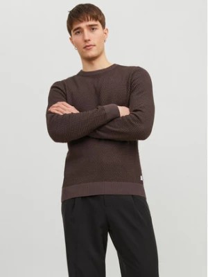 Zdjęcie produktu Jack&Jones Sweter 12212816 Brązowy Regular Fit