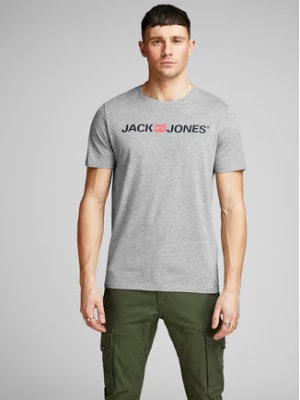 Zdjęcie produktu Jack&Jones T-Shirt Corp Logo 12137126 Szary Slim Fit