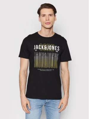 Zdjęcie produktu Jack&Jones T-Shirt Cyber 12200225 Czarny Regular Fit