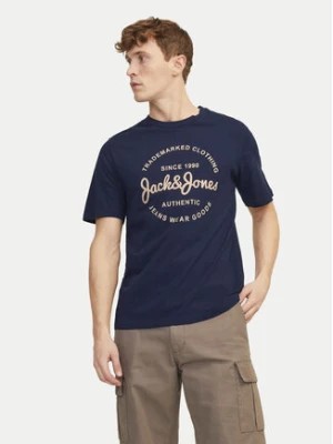 Zdjęcie produktu Jack&Jones T-Shirt Forest 12247972 Granatowy Standard Fit
