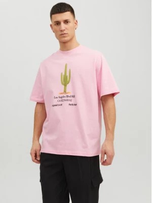 Zdjęcie produktu Jack&Jones T-Shirt Grocery 12230754 Różowy Oversize