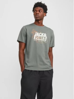 Zdjęcie produktu Jack&Jones T-Shirt Map Logo 12252376 Zielony Standard Fit
