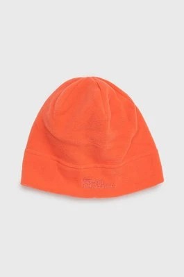 Zdjęcie produktu Jack Wolfskin czapka kolor pomarańczowy z cienkiej dzianiny 1909852