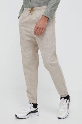 Zdjęcie produktu Jack Wolfskin spodnie męskie kolor beżowy
