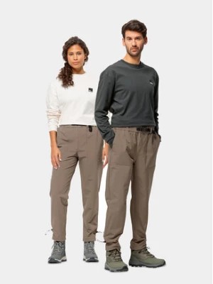 Zdjęcie produktu Jack Wolfskin Spodnie outdoor Kiebitzweg Pants 1508471 Brązowy Regular Fit