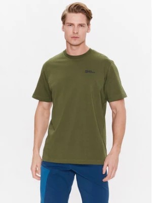 Zdjęcie produktu Jack Wolfskin T-Shirt Essential 1808382 Zielony Regular Fit