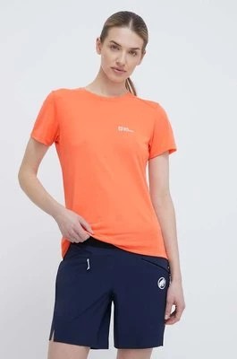 Zdjęcie produktu Jack Wolfskin t-shirt sportowy Vonnan kolor pomarańczowy 1810061