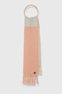 Zdjęcie produktu Jail Jam szalik z domieszką wełny kolor różowy wzorzysty