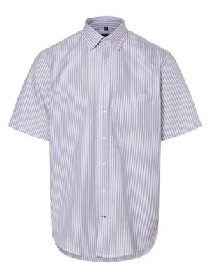 Zdjęcie produktu James Koszula męska Mężczyźni Regular Fit Bawełna biały|niebieski w paski,