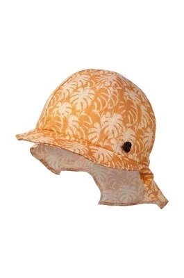 Zdjęcie produktu Jamiks czapka bawełniana dziecięca LEONARD kolor pomarańczowy wzorzysta