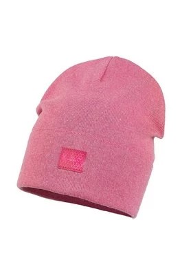 Zdjęcie produktu Jamiks czapka bawełniana dziecięca VITORIA kolor różowy z cienkiej dzianiny bawełniana