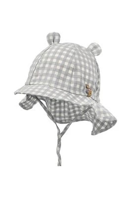 Zdjęcie produktu Jamiks czapka bawełniana dziecięca WIDAR kolor szary wzorzysta
