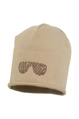 Zdjęcie produktu Jamiks czapka dziecięca GORI kolor brązowy z cienkiej dzianiny